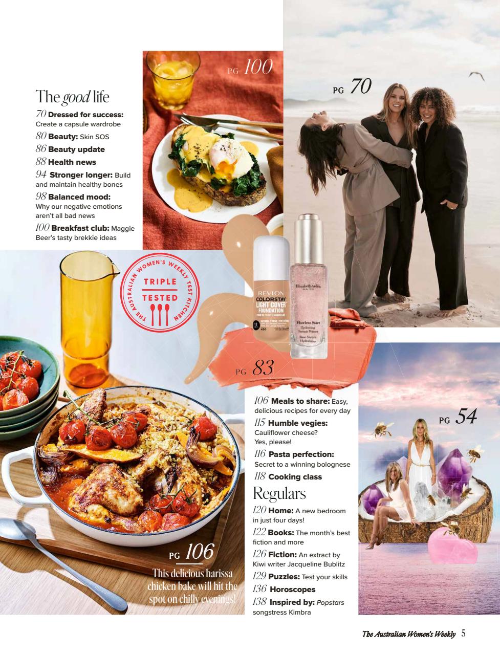 Australian Women's Weekly NZ Preview Pages