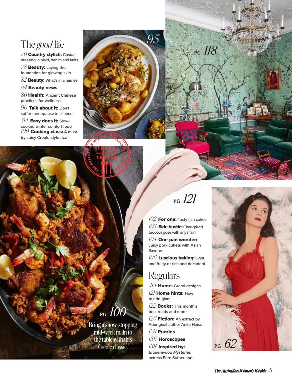 Australian Women's Weekly NZ Preview Pages