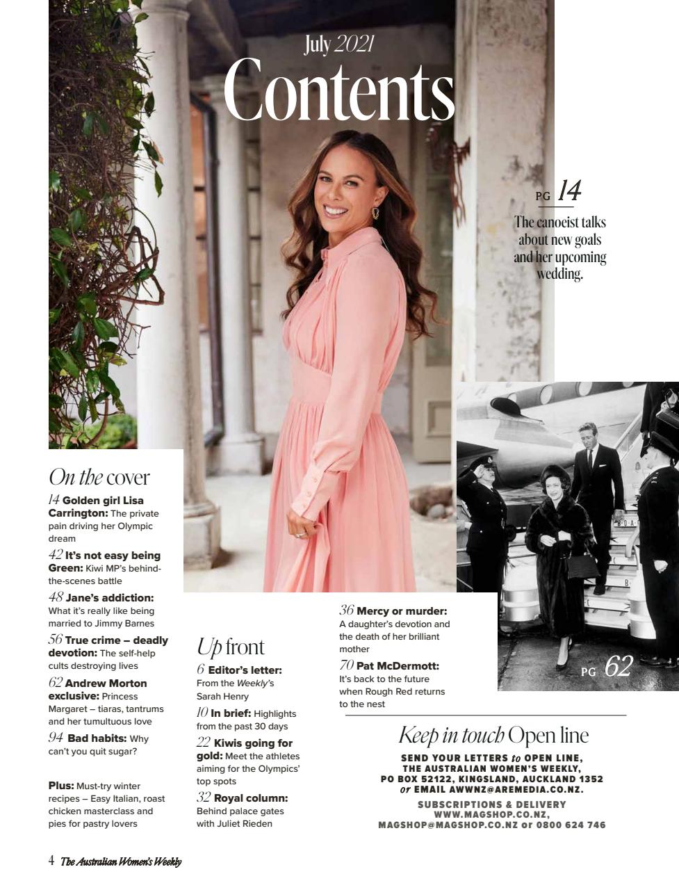 Australian Women's Weekly NZ Preview Pages