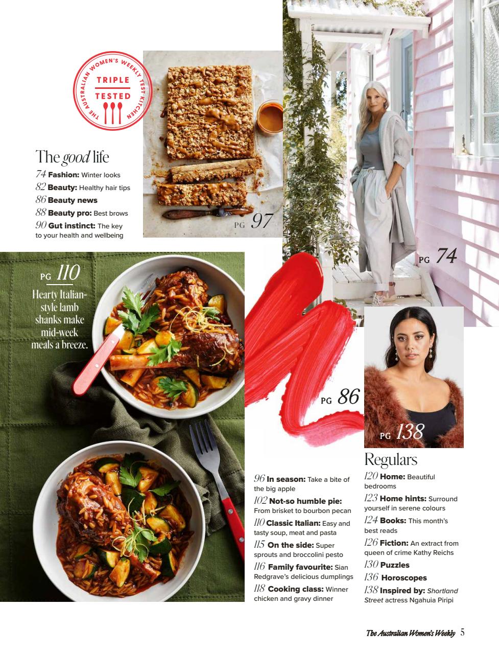 Australian Women's Weekly NZ Preview Pages