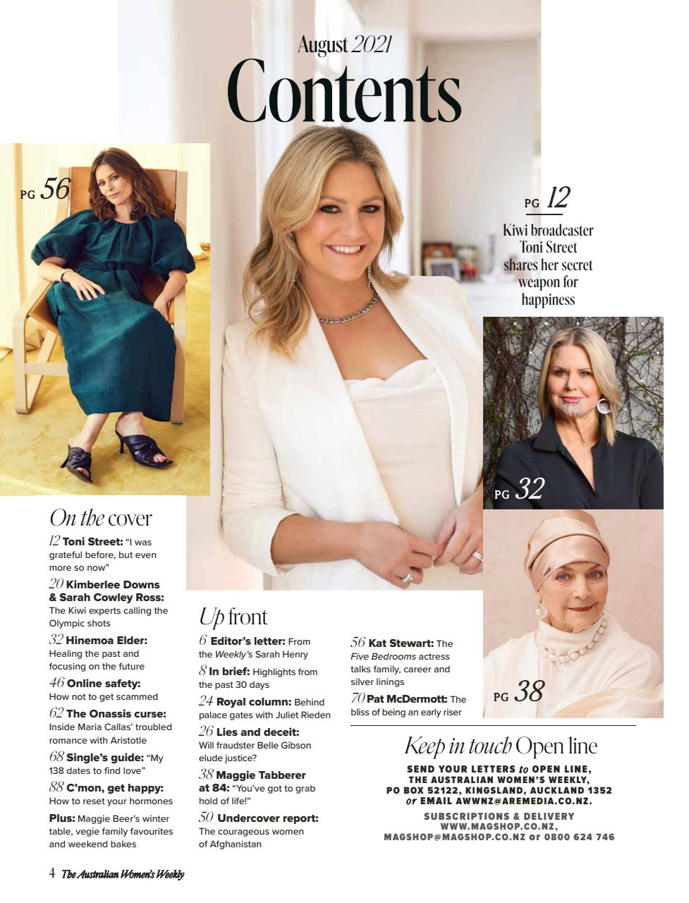 Australian Women's Weekly NZ Preview Pages