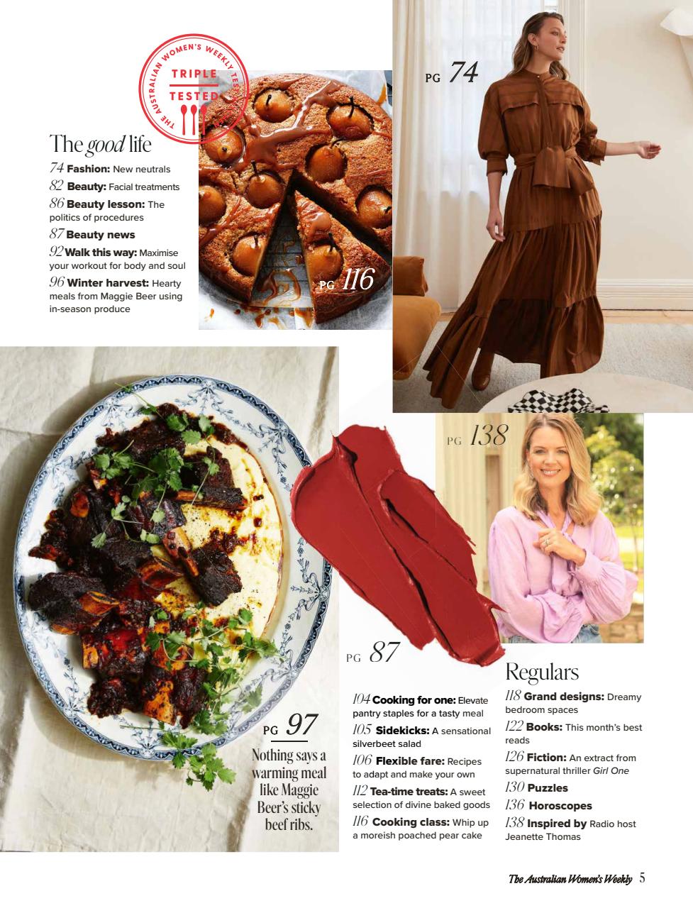 Australian Women's Weekly NZ Preview Pages