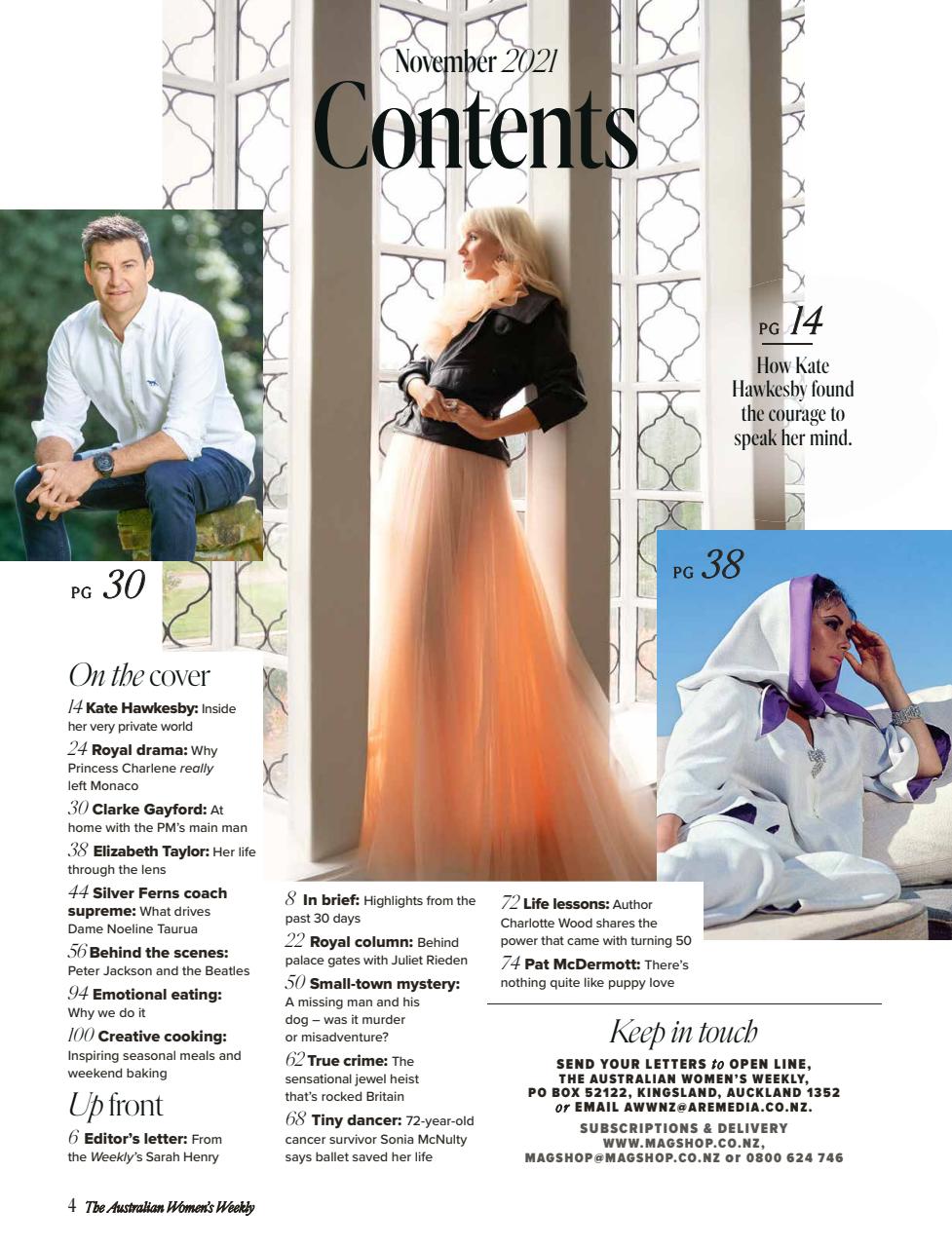 Australian Women's Weekly NZ Preview Pages