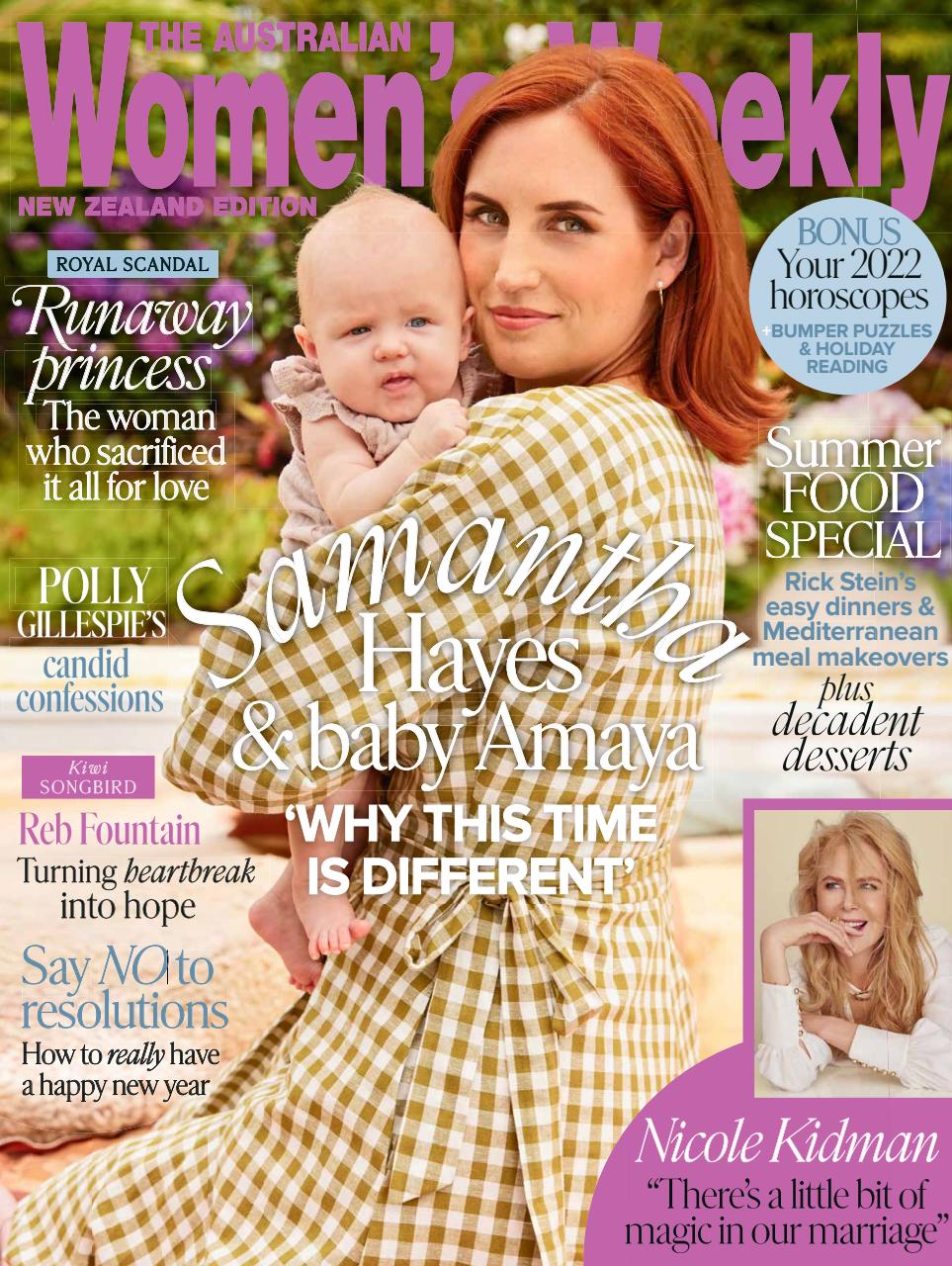 Australian Women's Weekly NZ Preview Pages