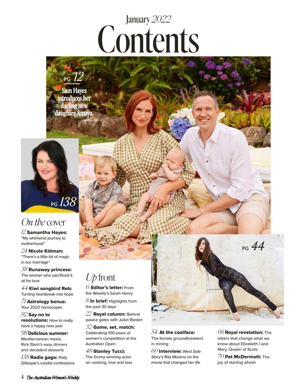 Australian Women's Weekly NZ Preview Pages