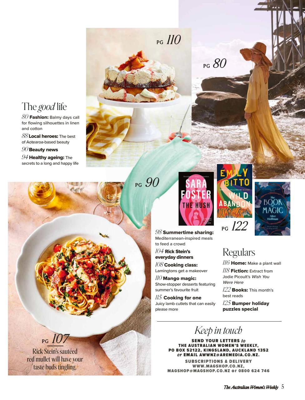 Australian Women's Weekly NZ Preview Pages