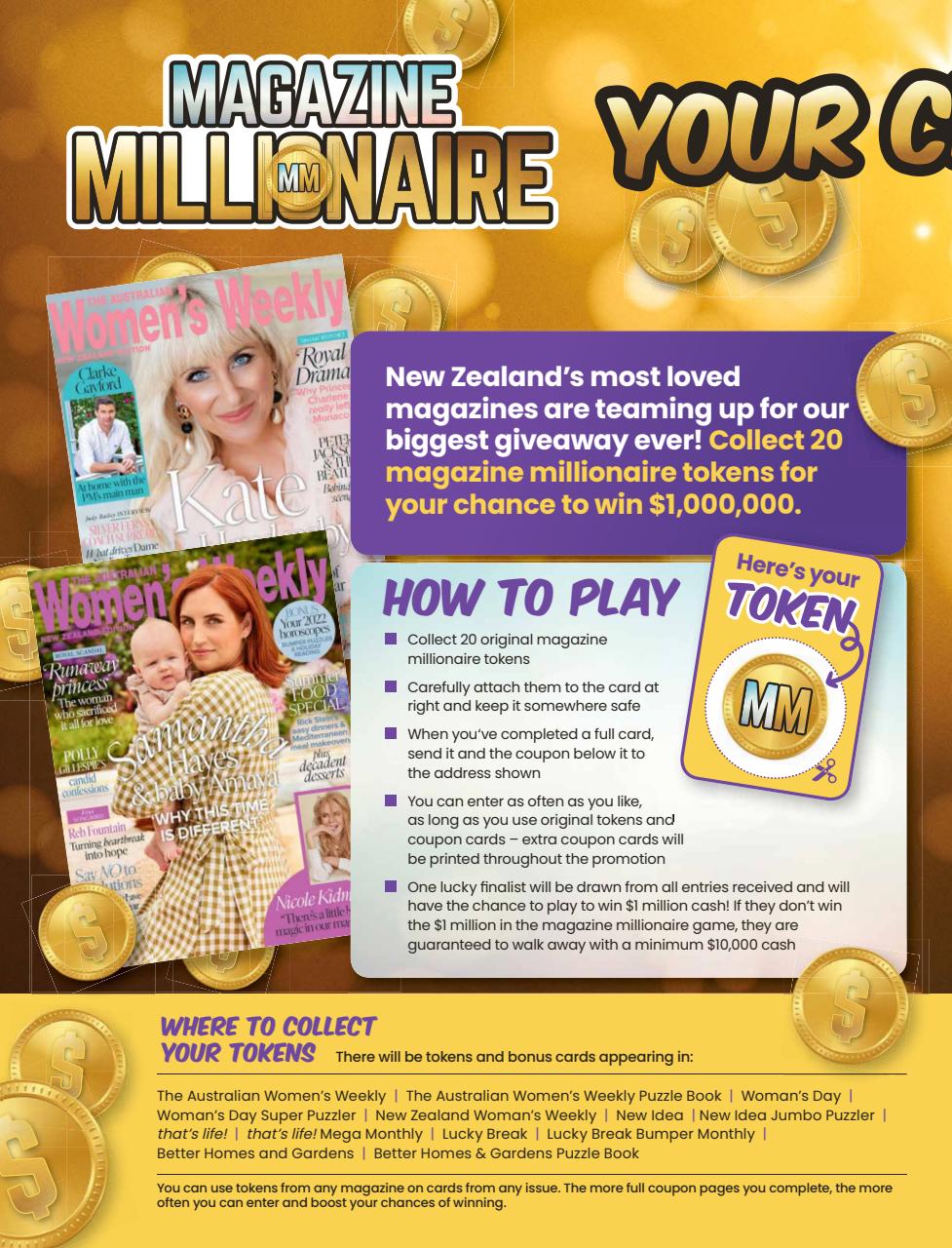 Australian Women's Weekly NZ Preview Pages