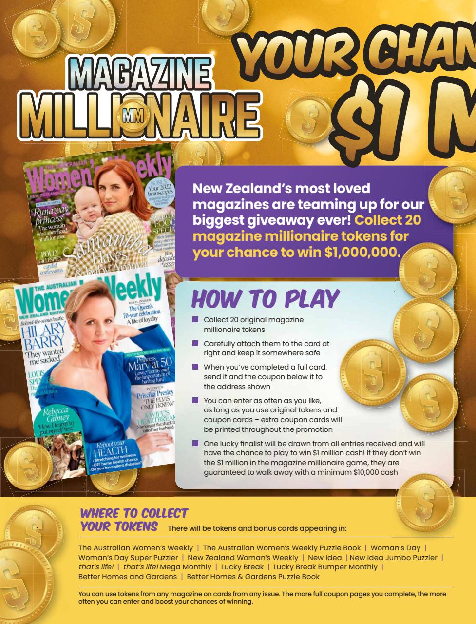 Australian Women's Weekly NZ Preview Pages