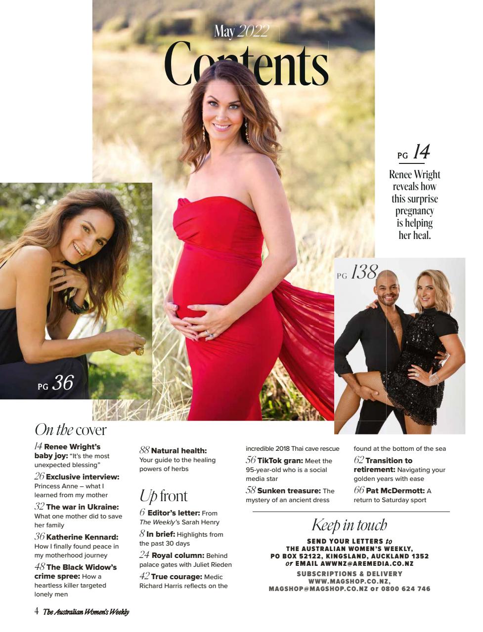 Australian Women's Weekly NZ Preview Pages