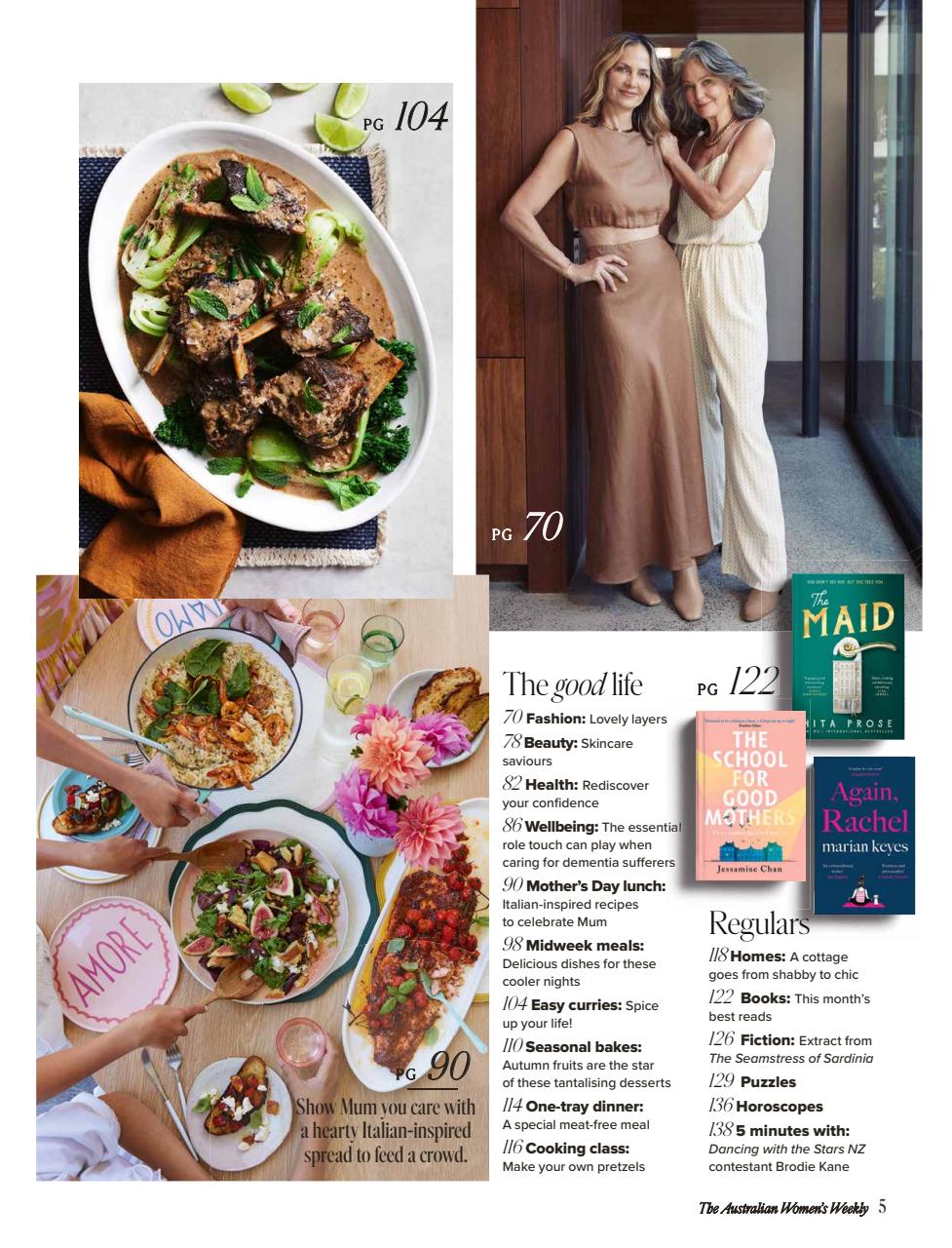 Australian Women's Weekly NZ Preview Pages