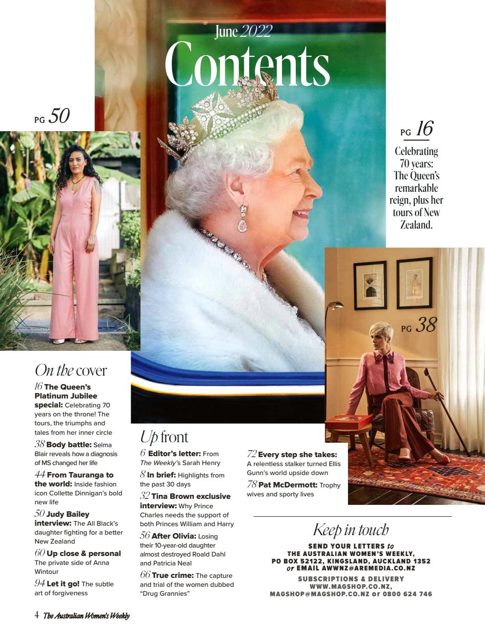 Australian Women's Weekly NZ Preview Pages