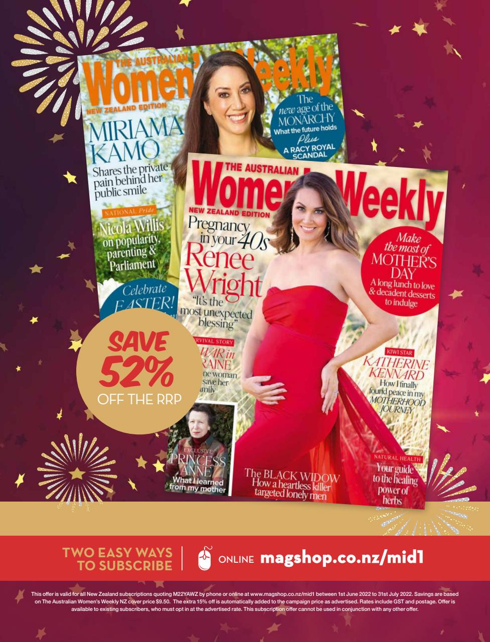 Australian Women's Weekly NZ Preview Pages