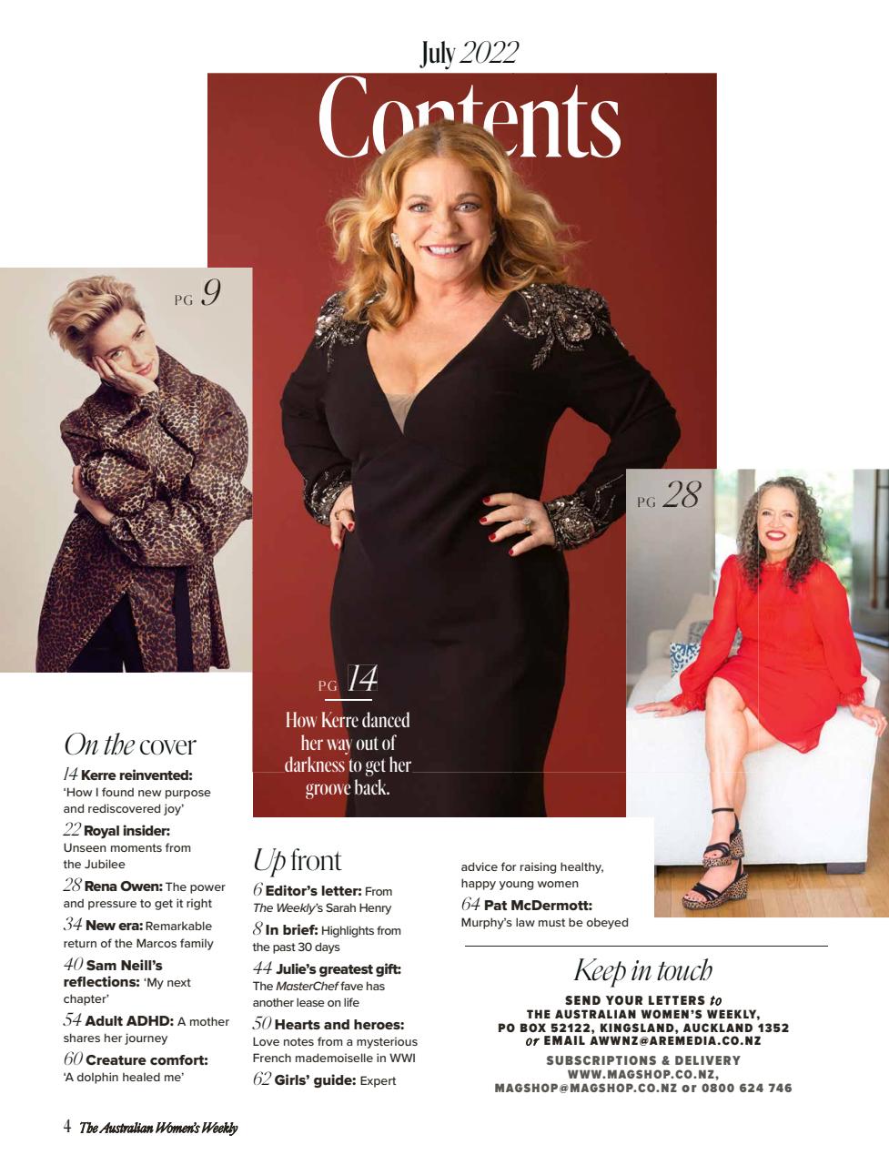 Australian Women's Weekly NZ Preview Pages