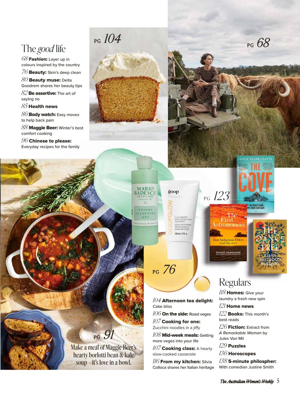 Australian Women's Weekly NZ Preview Pages