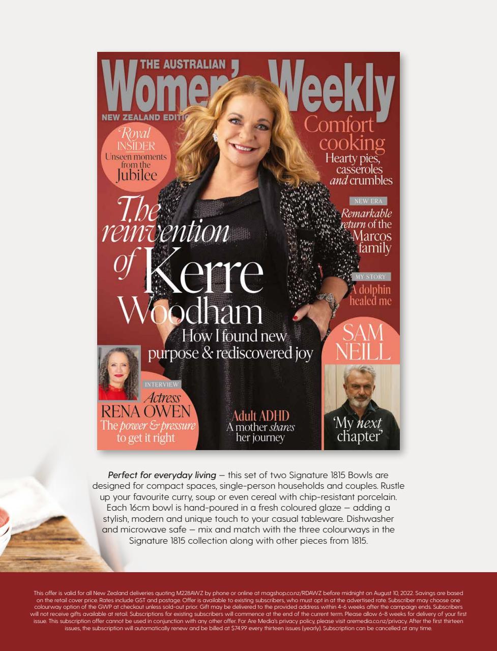 Australian Women's Weekly NZ Preview Pages