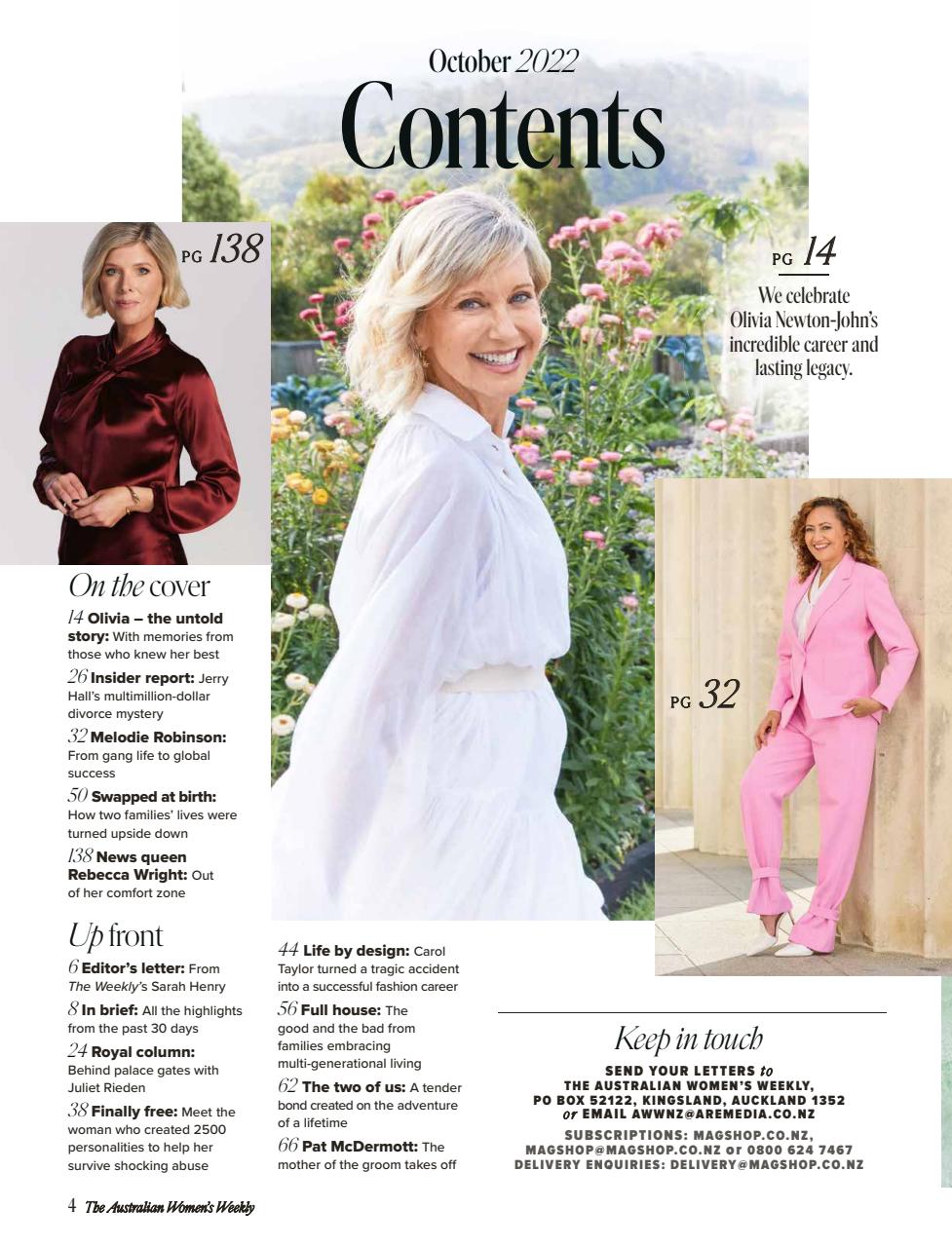 Australian Women's Weekly NZ Preview Pages