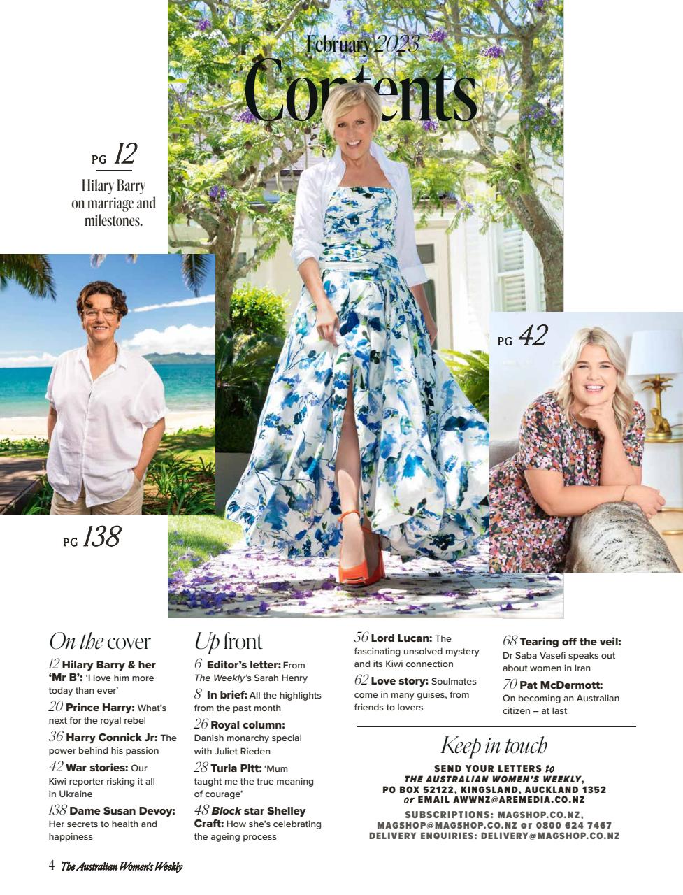 Australian Women's Weekly NZ Preview Pages