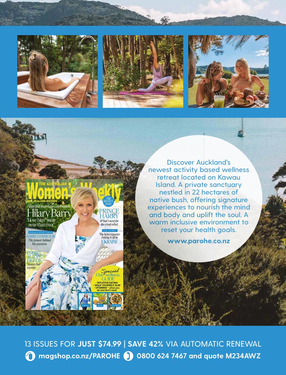 Australian Women's Weekly NZ Preview Pages