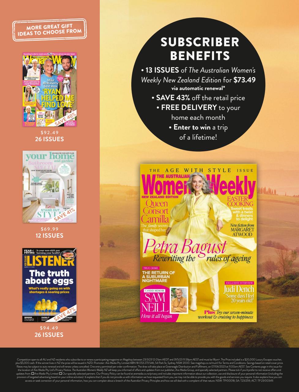 Australian Women's Weekly NZ Preview Pages