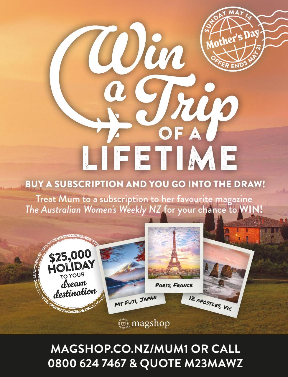 Australian Women's Weekly NZ Preview Pages