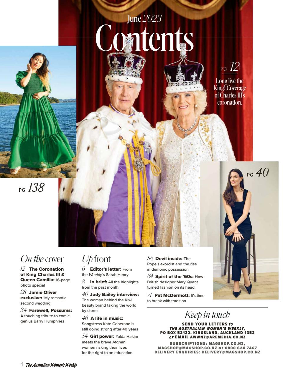 Australian Women's Weekly NZ Preview Pages