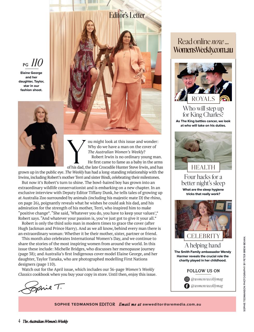 Australian Women's Weekly Preview Pages