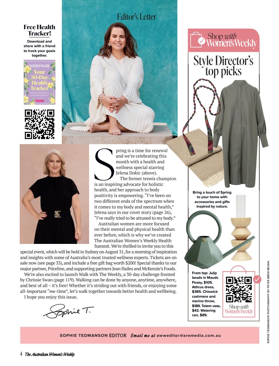 Australian Women's Weekly Preview Pages