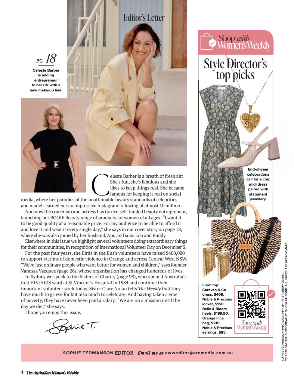 Australian Women's Weekly Preview Pages