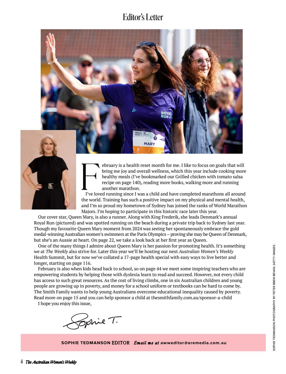 Australian Women's Weekly Preview Pages