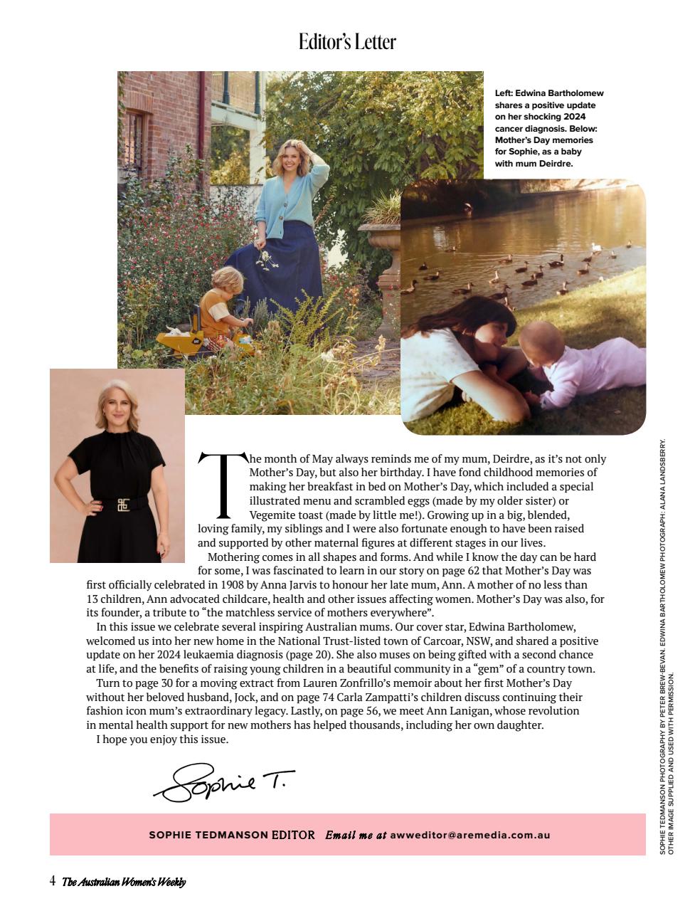 Australian Women's Weekly Preview Pages