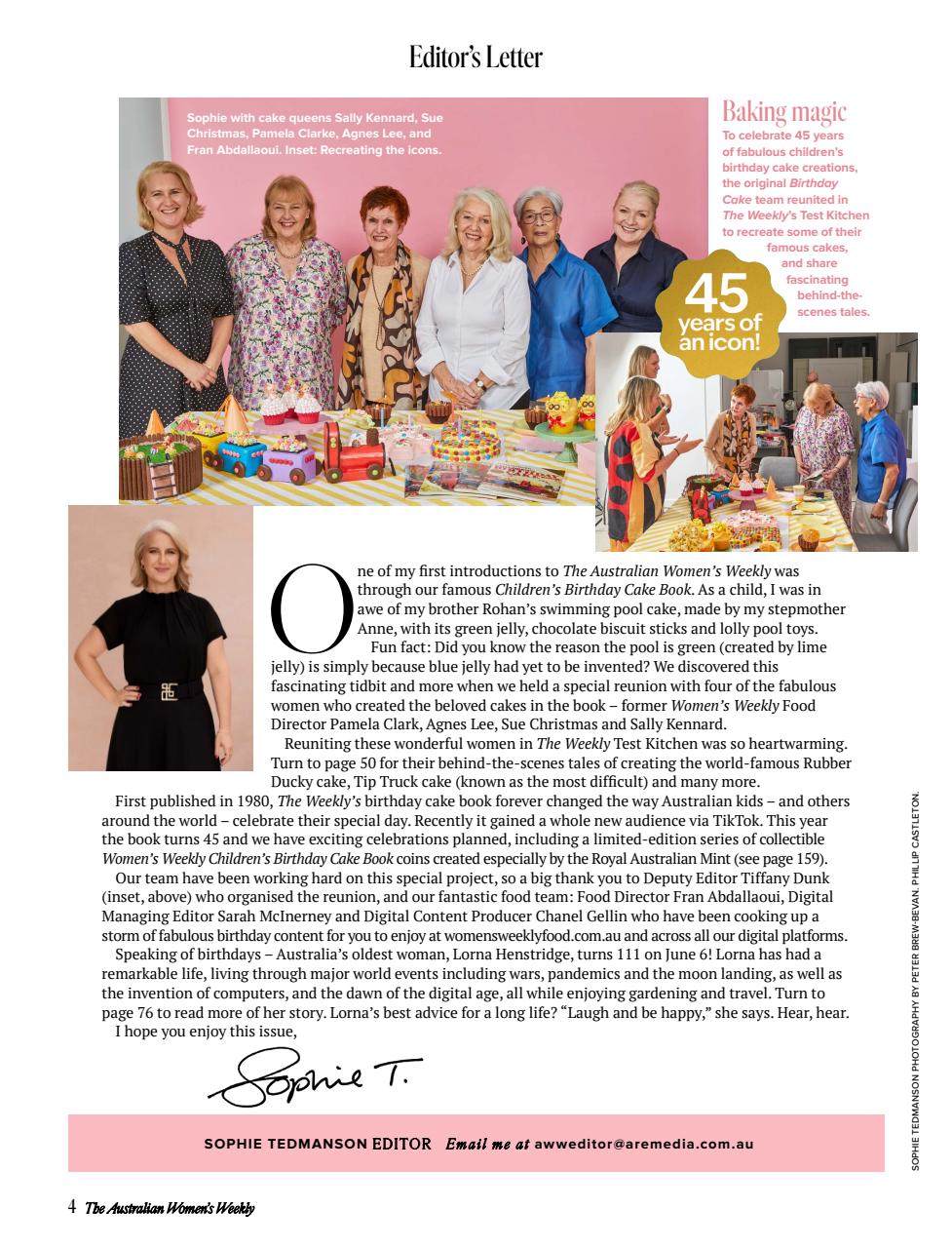 Australian Women's Weekly Preview Pages