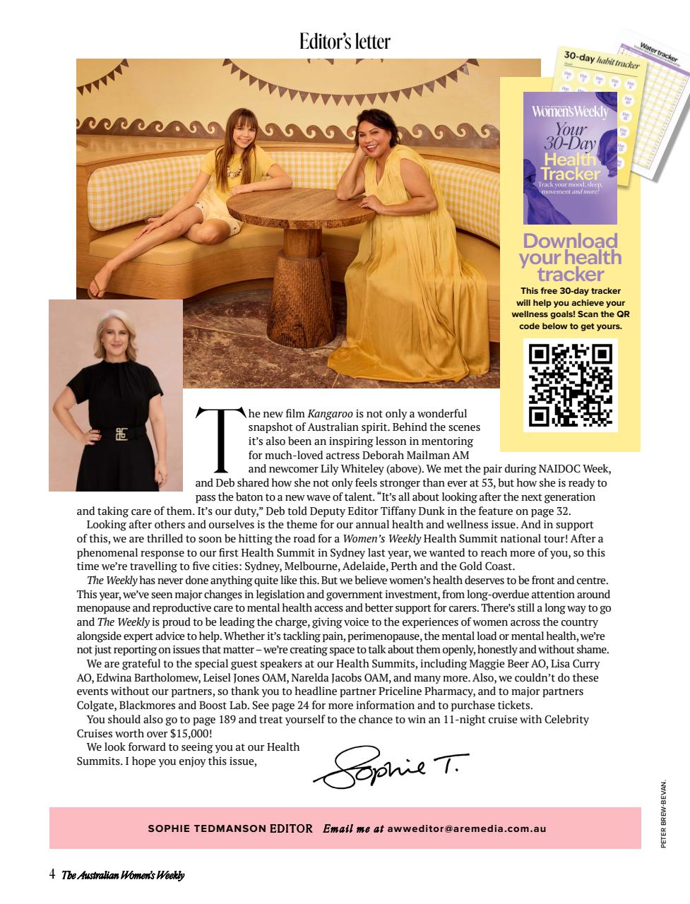 Australian Women's Weekly Preview Pages