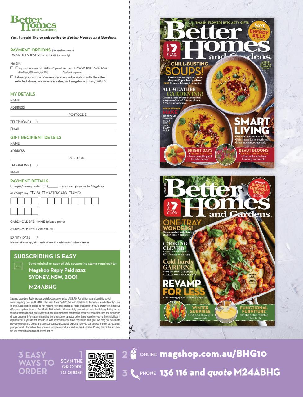 Better Homes and Gardens (Aus) Preview Pages