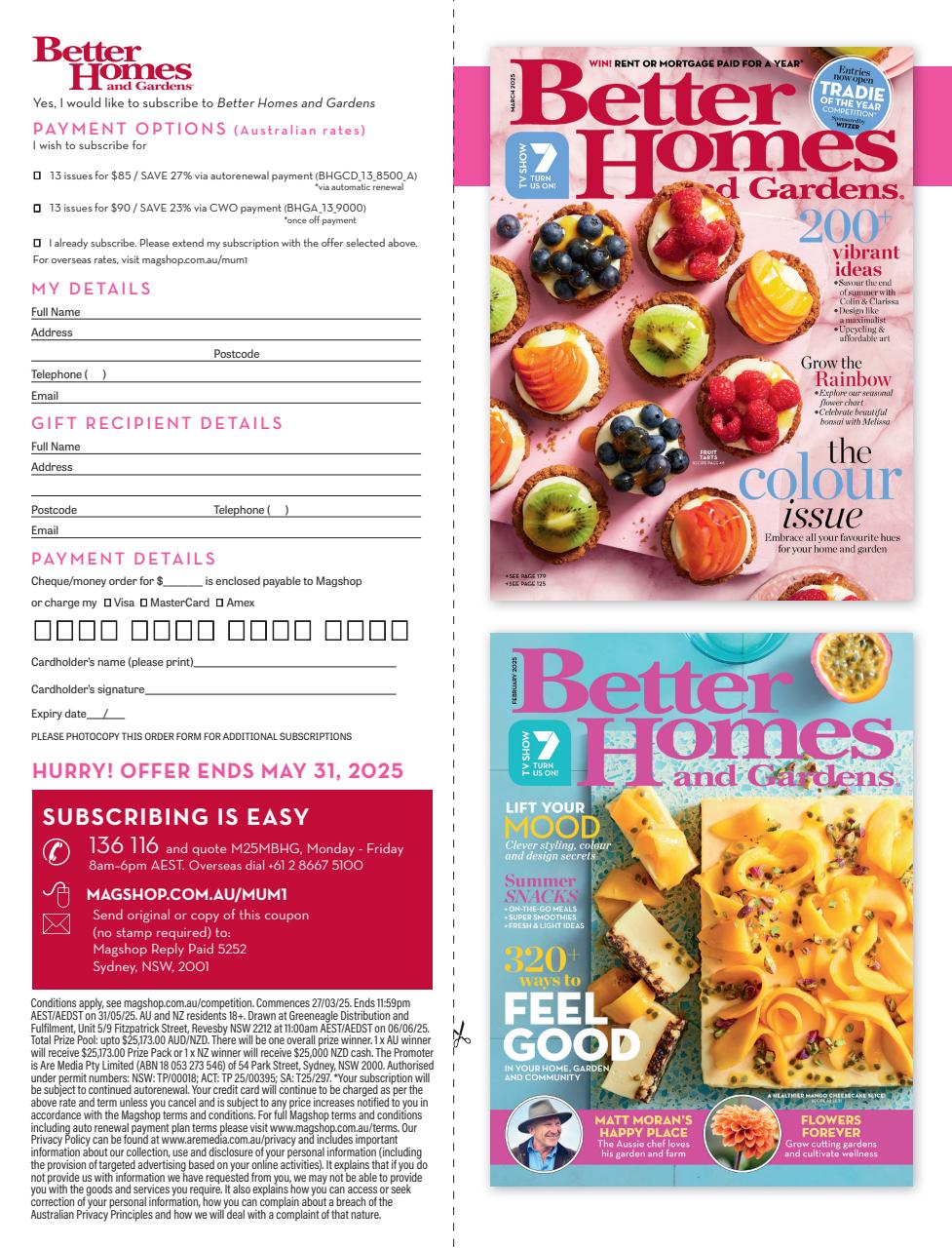 Better Homes and Gardens (Aus) Preview Pages