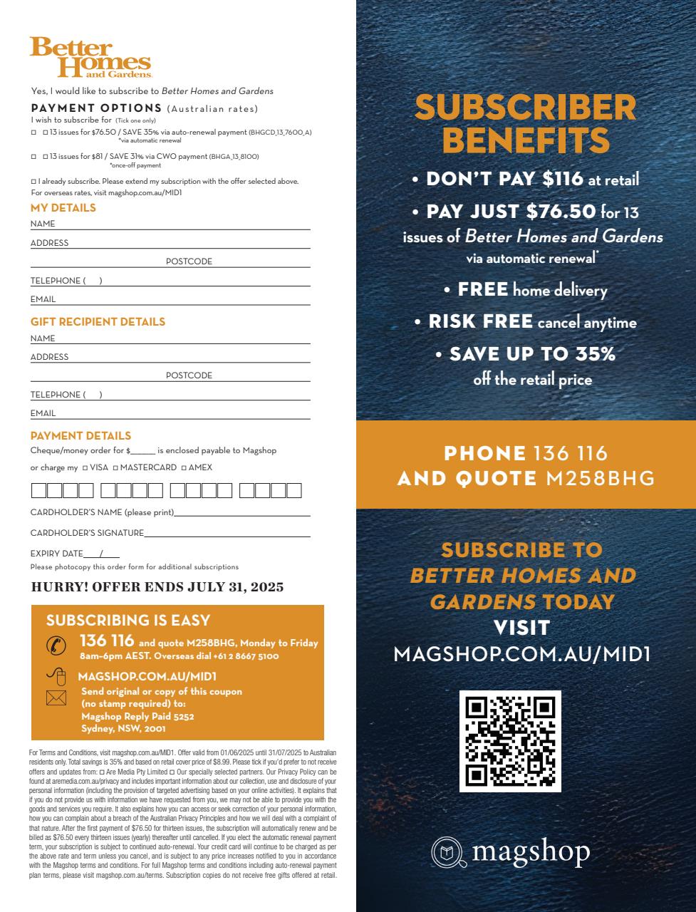 Better Homes and Gardens (Aus) Preview Pages