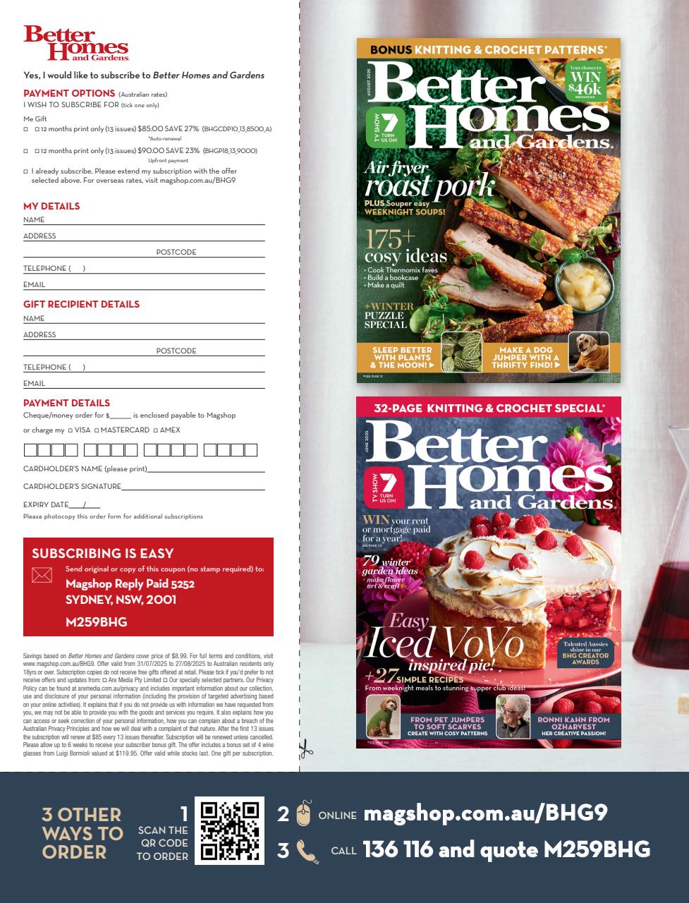 Better Homes and Gardens (Aus) Preview Pages