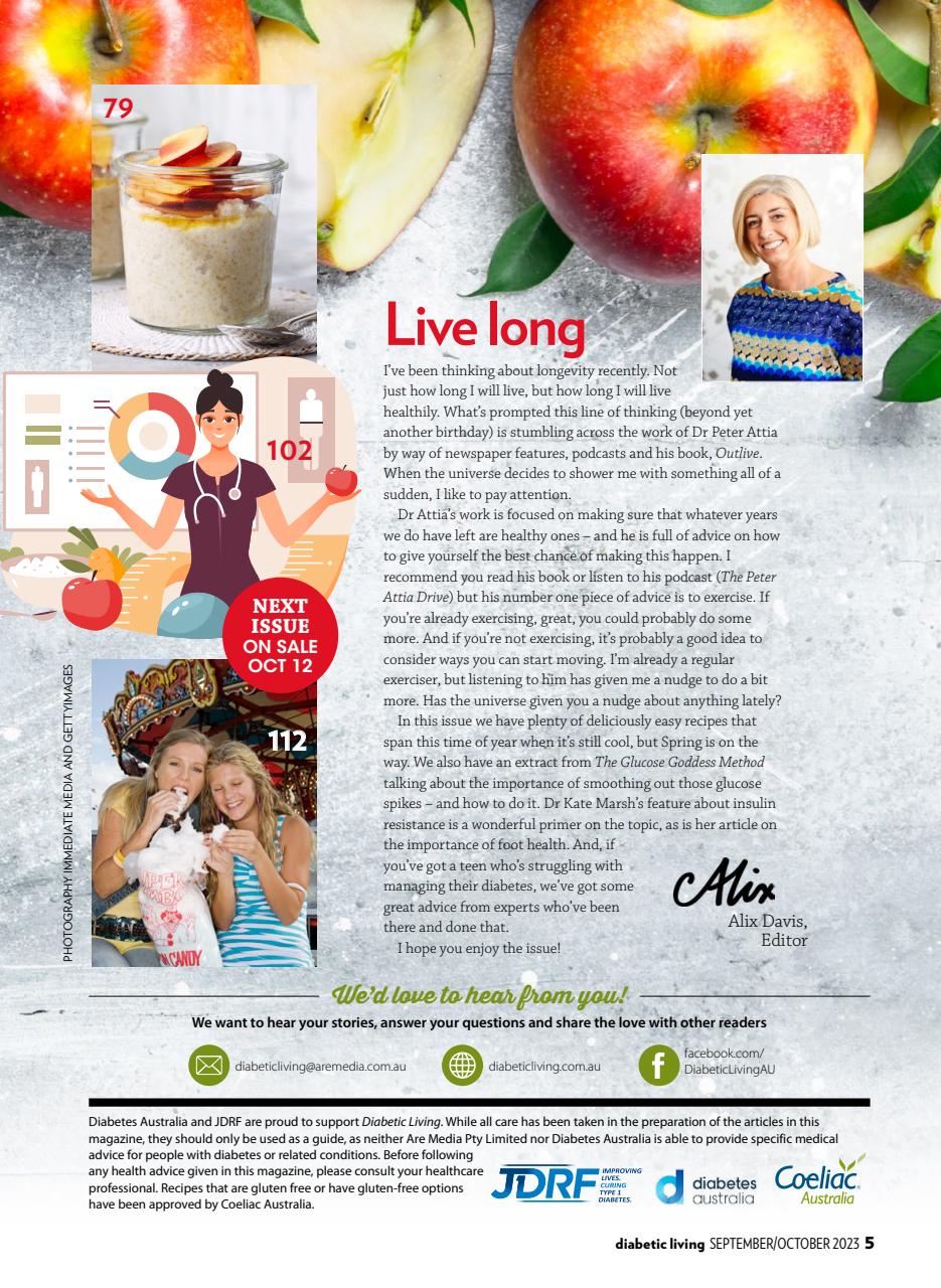 Diabetic Living Preview Pages