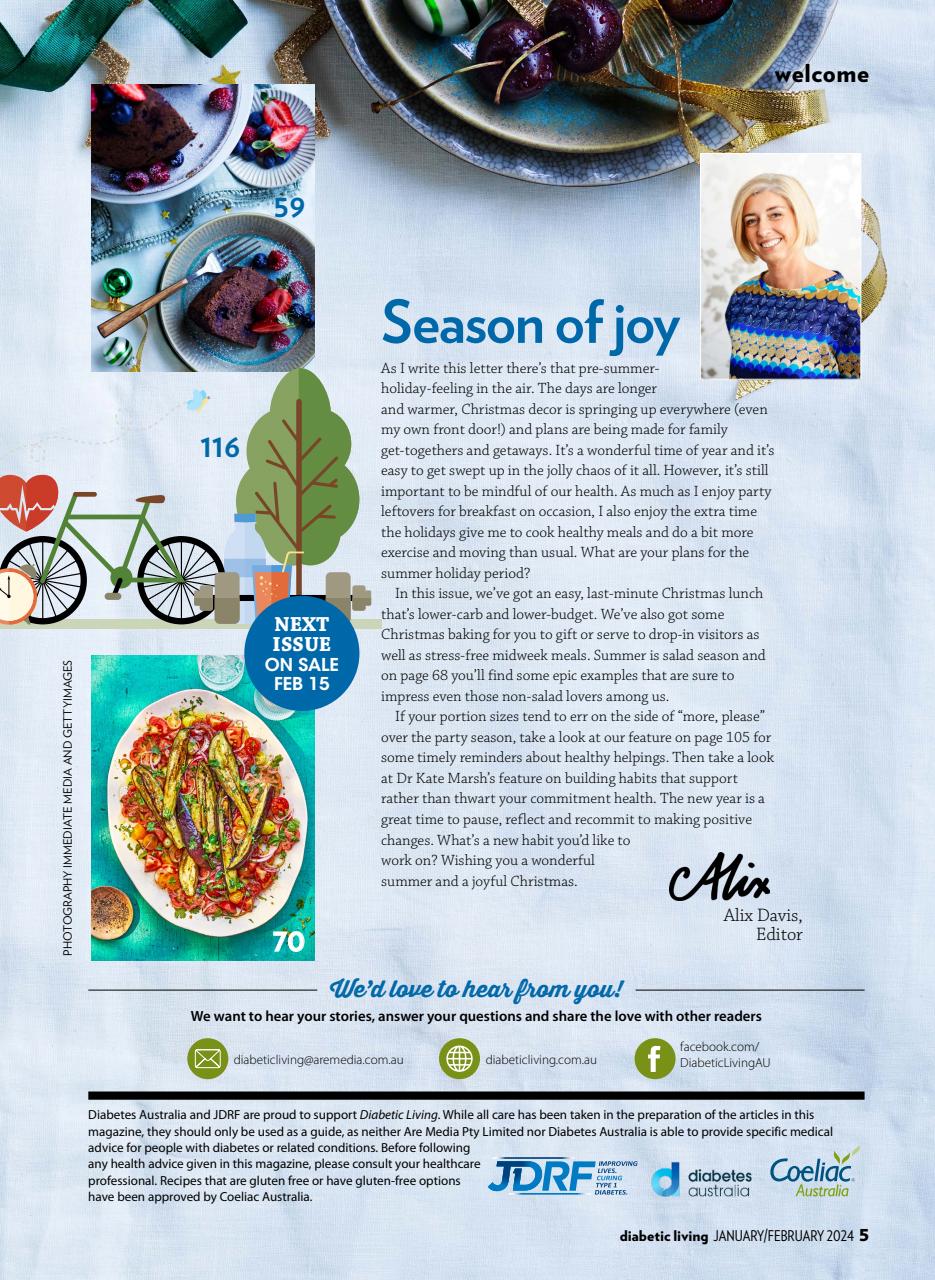 Diabetic Living Preview Pages