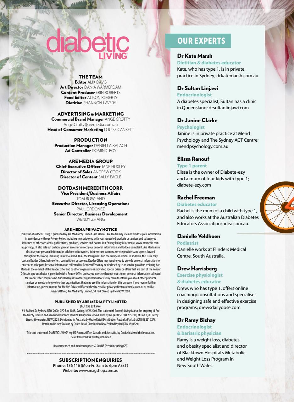 Diabetic Living Preview Pages