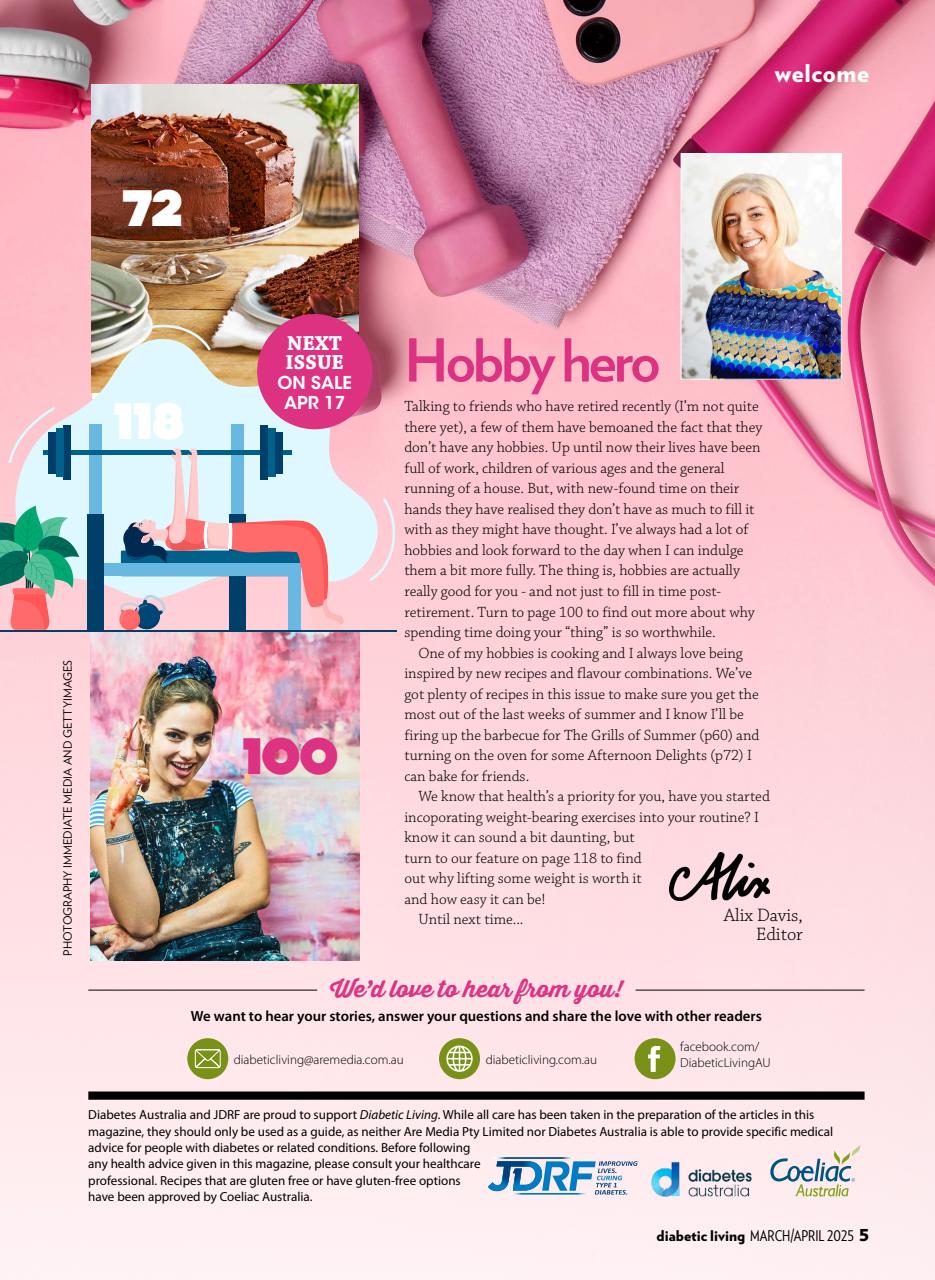 Diabetic Living Preview Pages