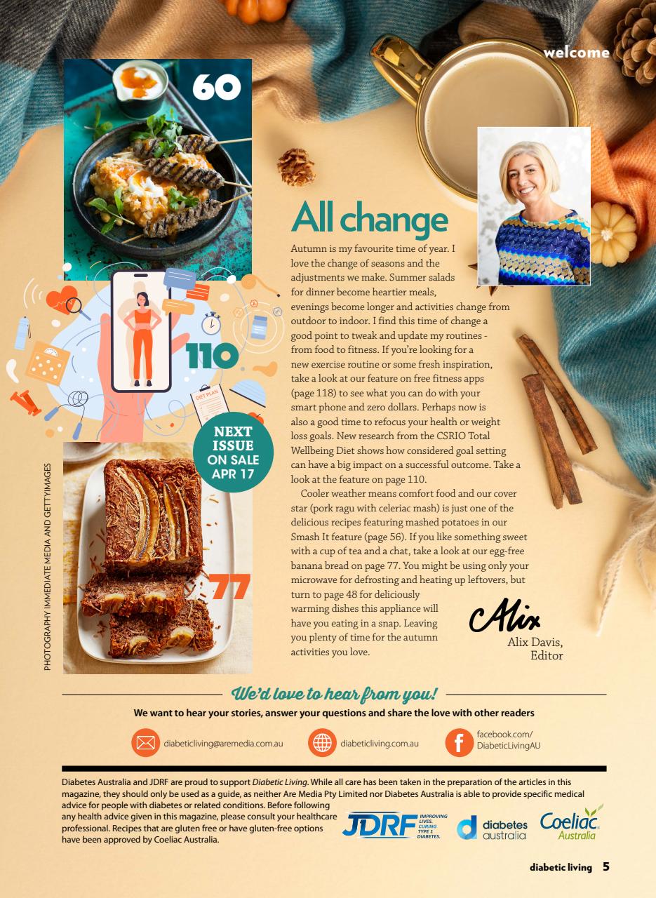 Diabetic Living Preview Pages