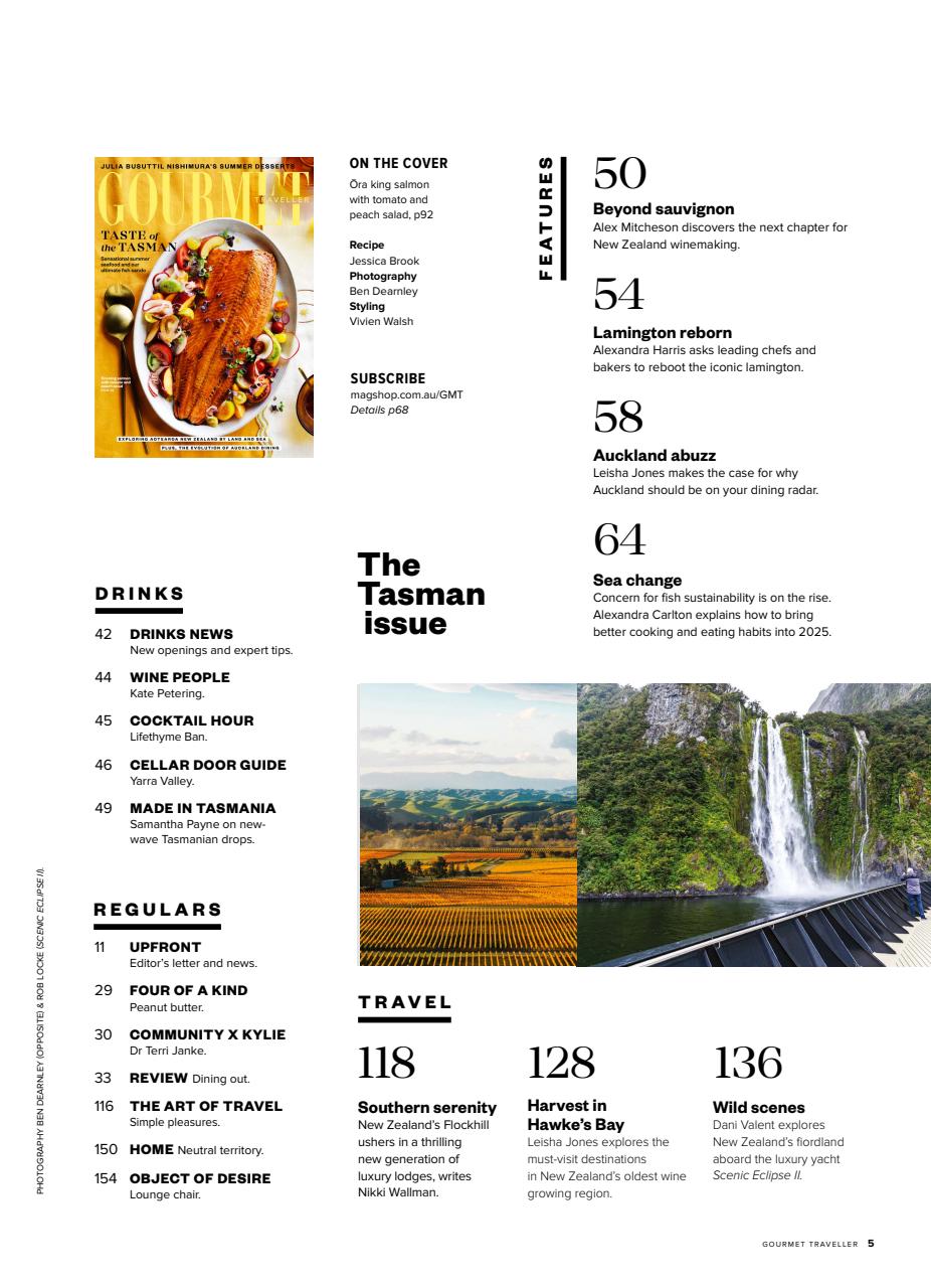 Australian Gourmet Traveller Preview Pages