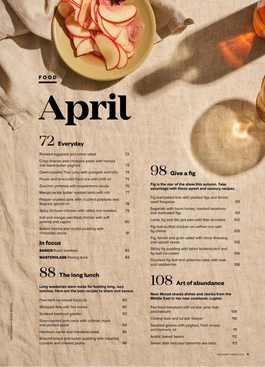 Australian Gourmet Traveller Preview Pages