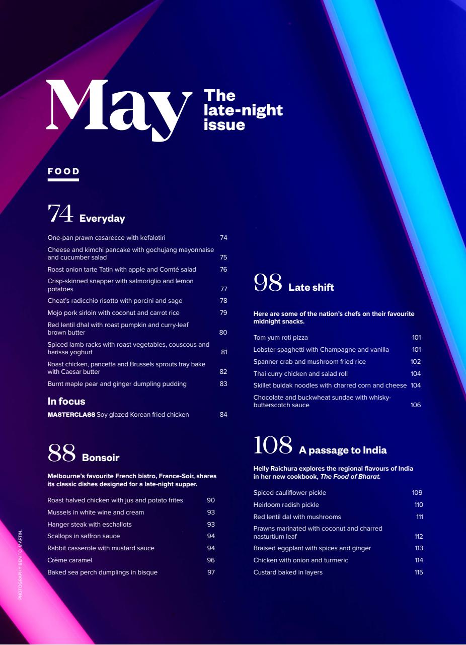 Australian Gourmet Traveller Preview Pages