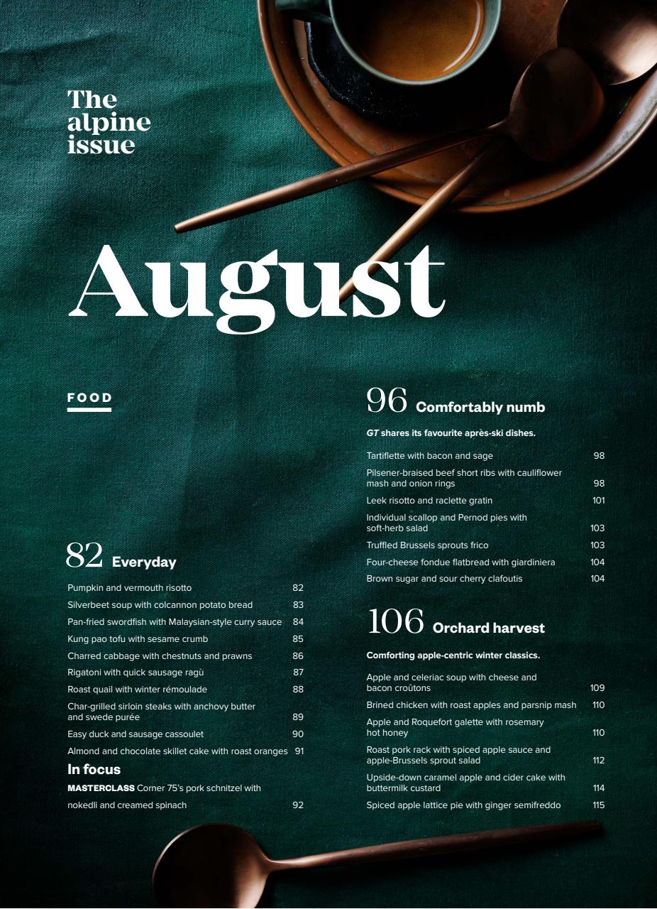 Australian Gourmet Traveller Preview Pages