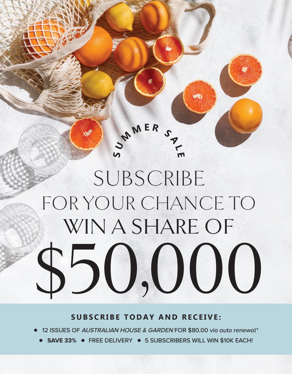 Australian House and Garden Preview Pages