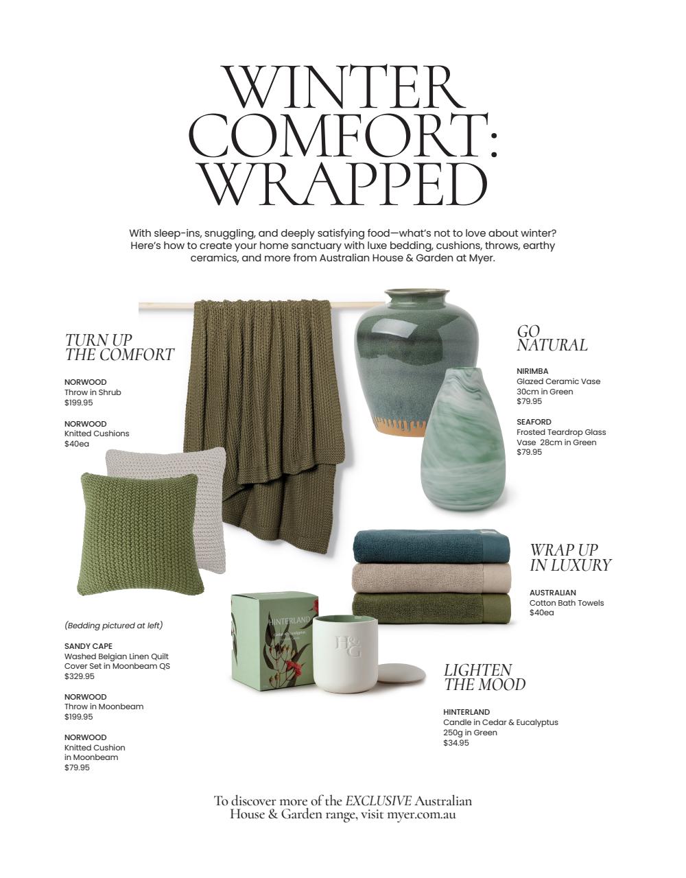 Australian House and Garden Preview Pages