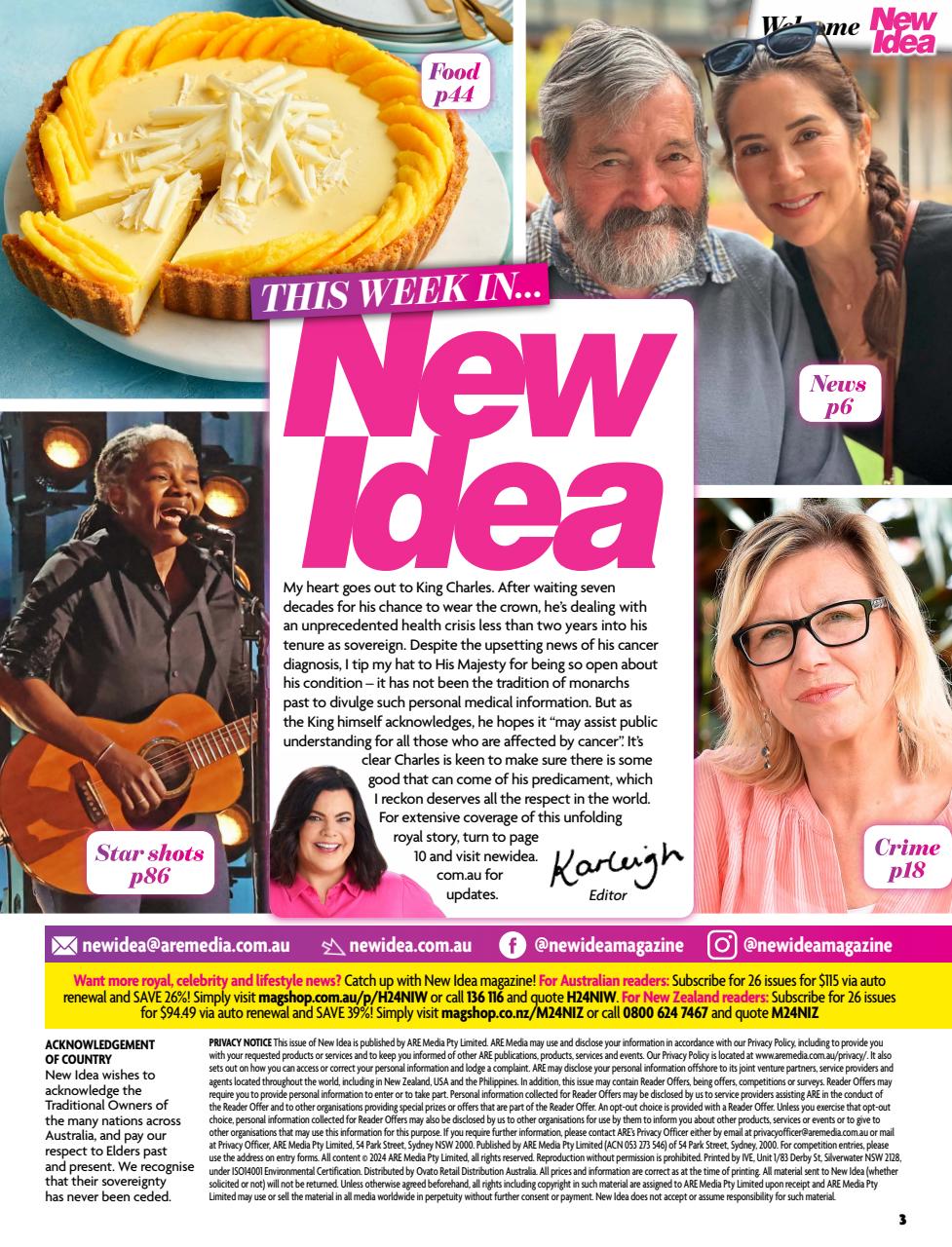 New Idea Preview Pages