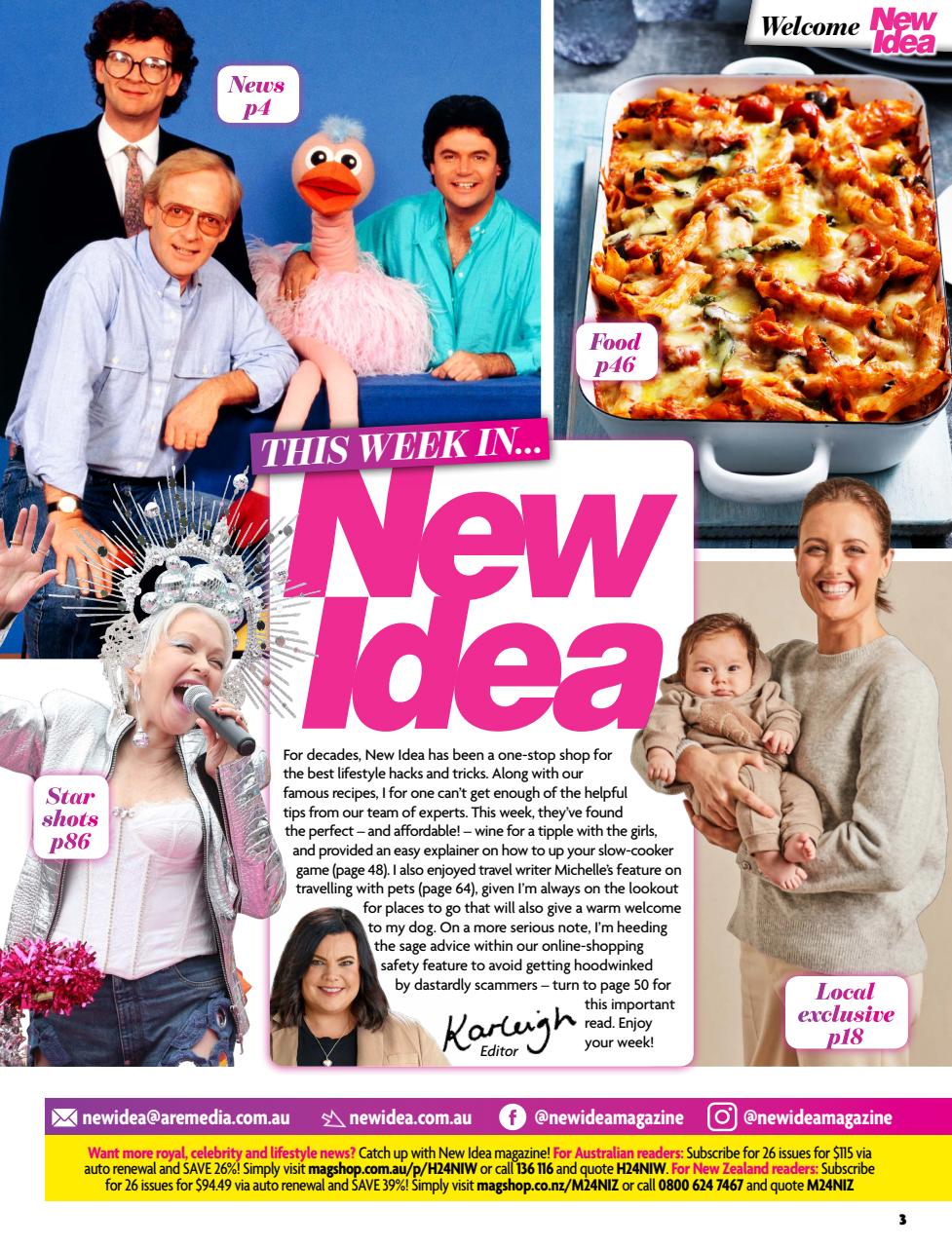 New Idea Preview Pages