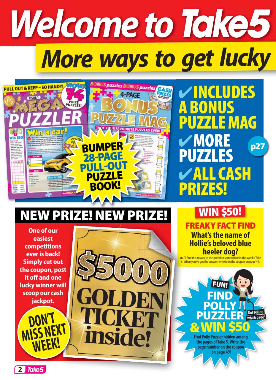 Take 5 Preview Pages